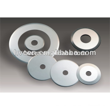 Cemented carbide corrugated paper cutting blade